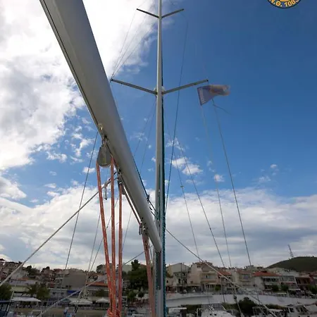Botel Sailboat Thetis Thessaloniki